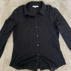 Button up professional shirt.